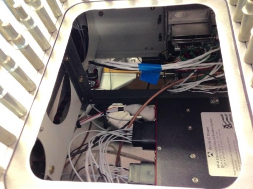 Can reach through rib lightening holes for more stuff.