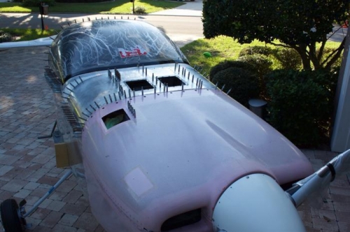 Fitted cowling again. Looking like an airplane again.