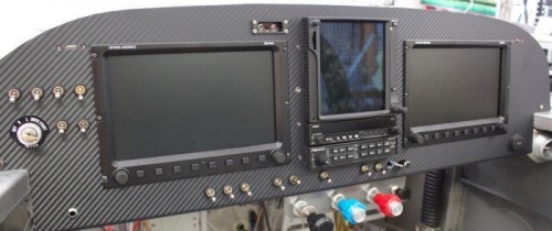 Two things left out for now. The parking brake handle and one extra switch to install.