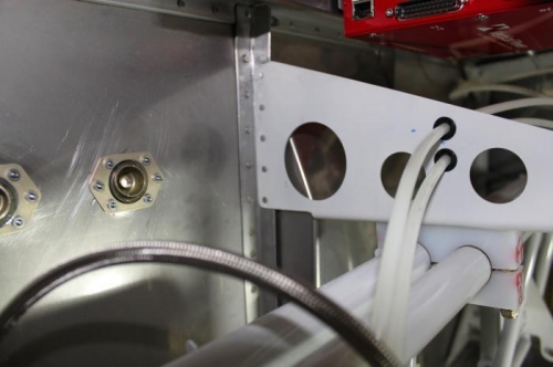 Would have been real mad if I forgot to rivet the rudder/brake support piece.  Firewall hides rivets.