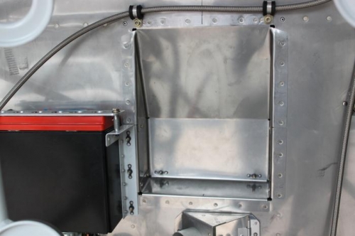 Battery box back on permanently now.