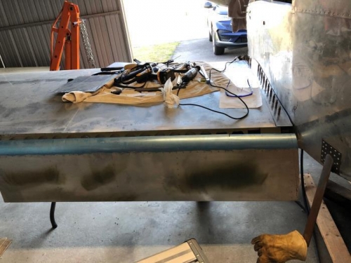 Can't even mount it until the trimming happens next to fuselage.