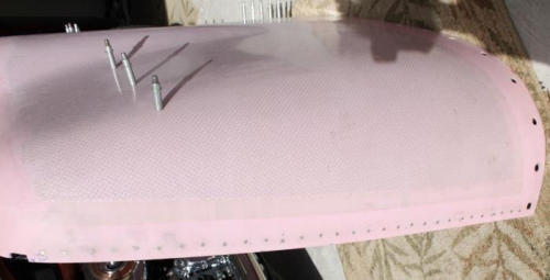 Top cowl hinge finished.