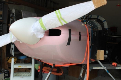 Looks like I need to file the inlet outboard joint and cowl joint at spinner.