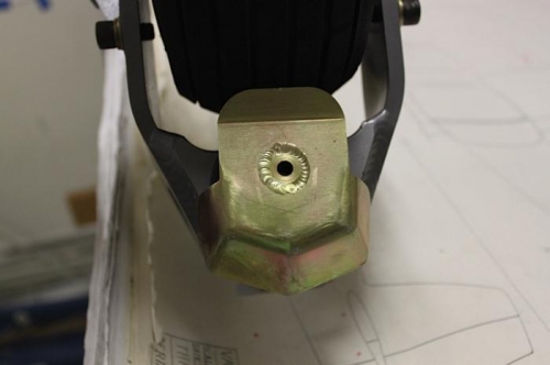 Bottom of the ''snow plow