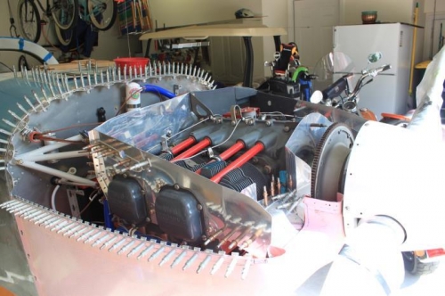 All top baffle surfaces trimmed to proper clearances.  Yea!!!