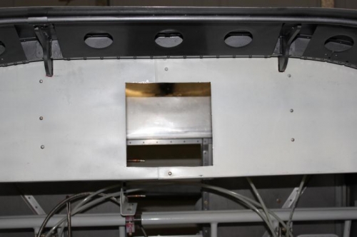 I hope I always get nervous making cuts into my airplane.  I was.