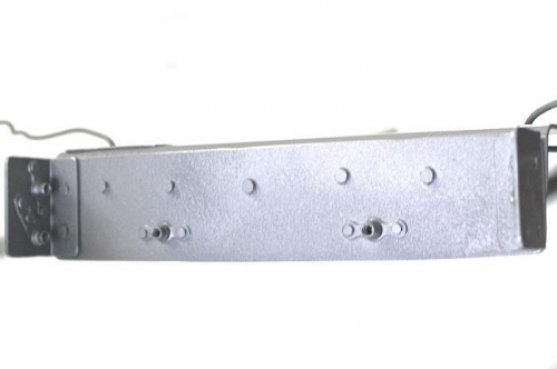 This attaches to seat pans and the top cover. Side supports attach to it too.