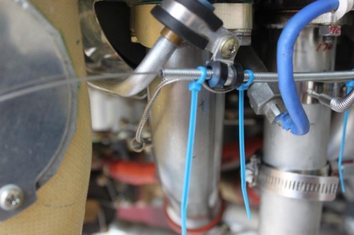 Used both oil return line fittings on #2 and #4 cylinders.