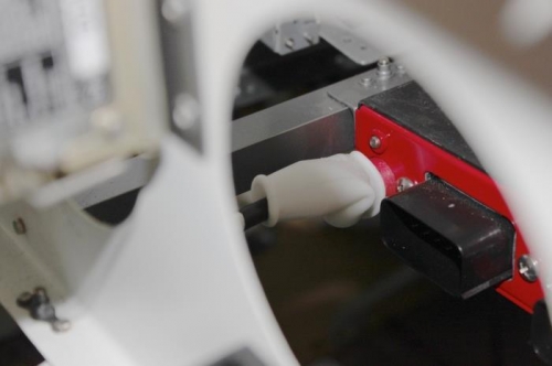 Everything connected and covered. Ready to start pinning out the VPX connectors.