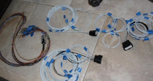 Made 3 VPX harnesses. Marked up the Dynon EMS harness.