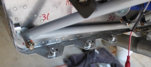 Lower firewall gets 3 fasteners. Top cowl gets 13