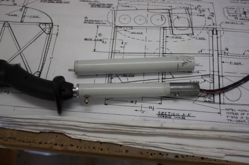 This is copilot stick, but it shows how much original stick is removed. Almost as much as stayed.