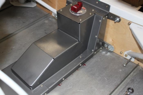 Thinking about how I will route the fuel tank lines.