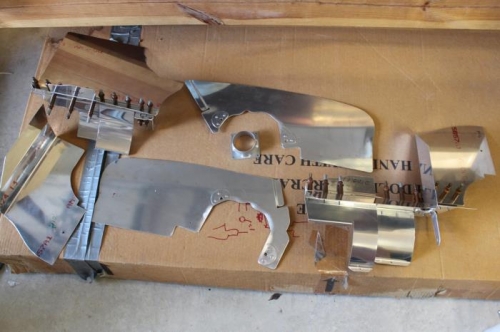 Parts were all prepared and match drilled for starters.