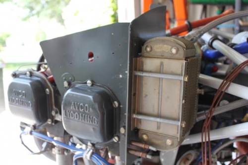 This corner includes more parts not yet riveted. All primed and painted. Cooler fit perfectly.