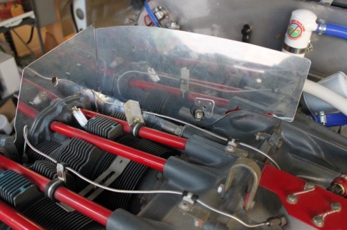 Back of cylinder 3 needed trimming ontop of crankcase.