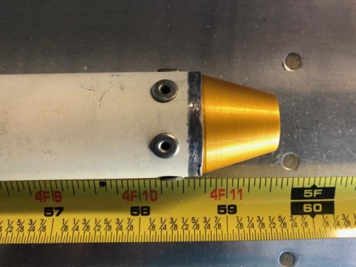 Riveted MSP42 rivets and reinstalled tubes.  Nice fit.