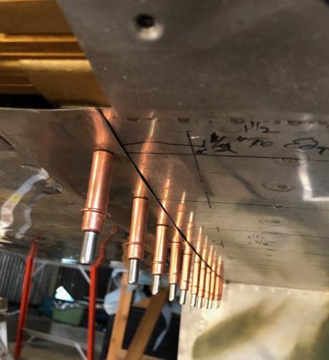 Forward area looking rearward towards flap.