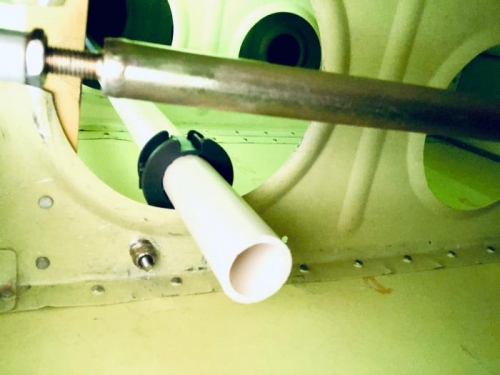 A length of CPVC 3/4