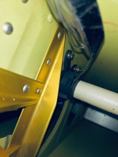 Safety wired as well.