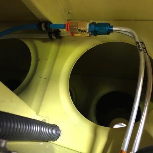 Tightly held connection.  Nice fit.