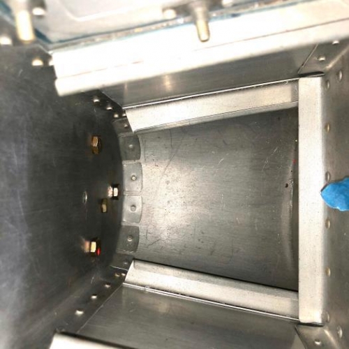 The final bolt up view inside.,