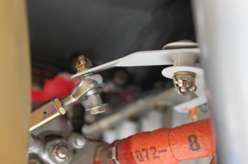 And then everything had to be retorqued and cotter pinned.