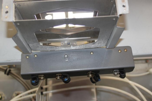 so much for straight lines.  Subpanel rivet in the way.