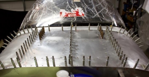 Hooray!! I guess I'm ready to final fit this puppy and rivet it.