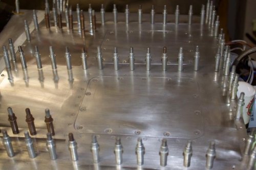 If I rivet it I'll use these access holes for final work inside.