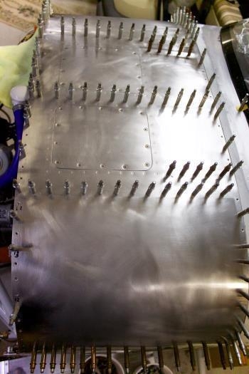 It turned out nice. Still need to visit underside to note any rib flange/backing plate interference.