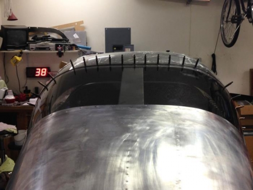 Rear window callout is aluminum pull rivets.  Did it.