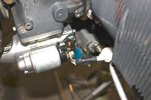 After all lugs crimped and permanently mounted.