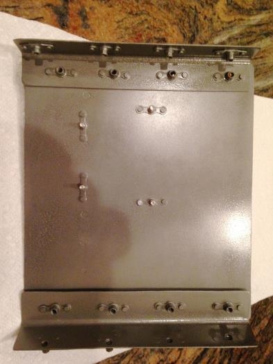 How it would look on side facing rudder cable.