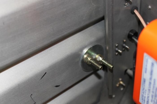 Reinforcement and attaching hardware.  I may cut the bolts down 1 inch.