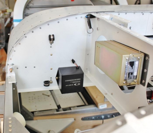 Backup Battery and Mode S Transponder.