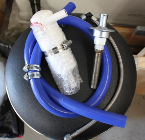 AntiSplat Aero Oil seperator- one way valve-hose-fittings