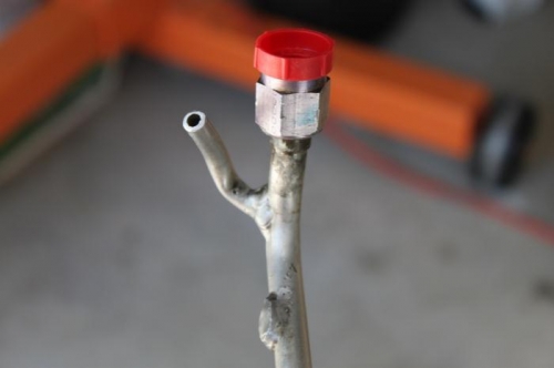 Ugly looking thing, eh?  Resembles someone with red hair waving plus a pot belly....