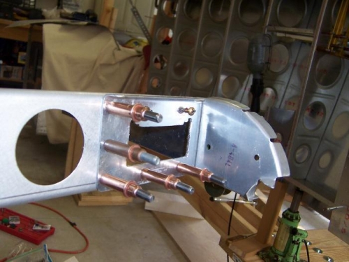 Dremel cutoff wheel at 30000 rpm worked great.  The short sidewall cuts needed drill holes and filing.