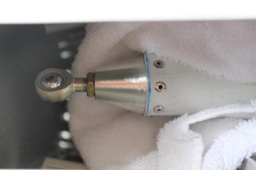 Aft end will connect to elevator horns.