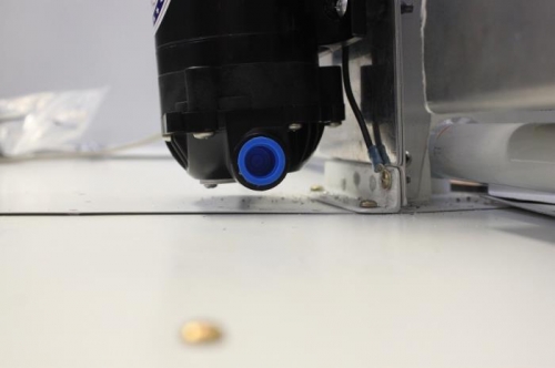 Motor ground attached after cleaning off all paint.  Worked real well when I powered it on.