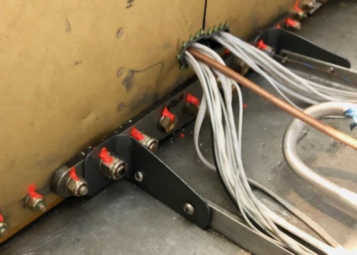 My revised fuel tank selector structure gets added to this picture connecting via those 8/32 screws.