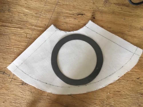 Primed and painted two clamping rings.