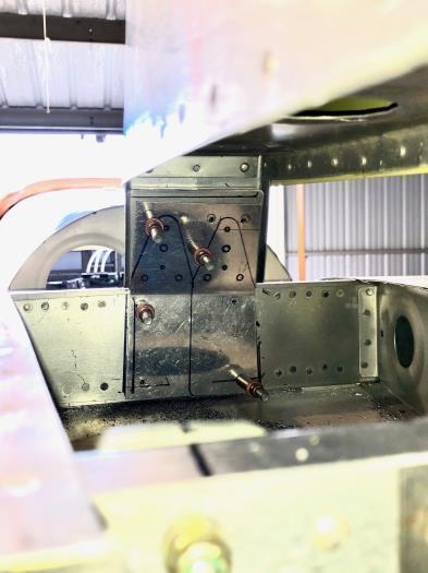 Drilled enough #30 to ensure solid placement.