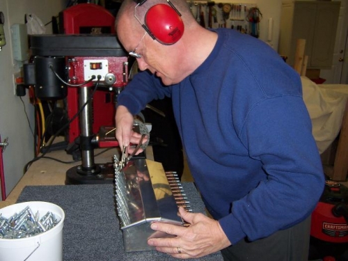 You become expert at installing an removing clecoes.