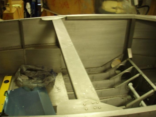 One on each side facing wrong direction.