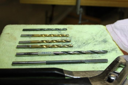 Step up from 3/16 to .249 reamer