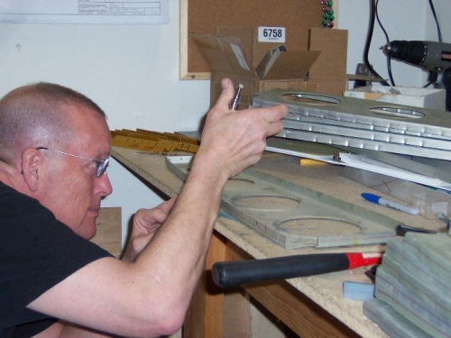 Yours truly looking for space beneath the rib to get rid of.