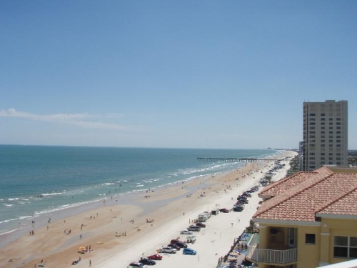 Its one of the few drive on beaches